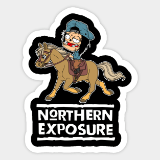 northern exposure Sticker